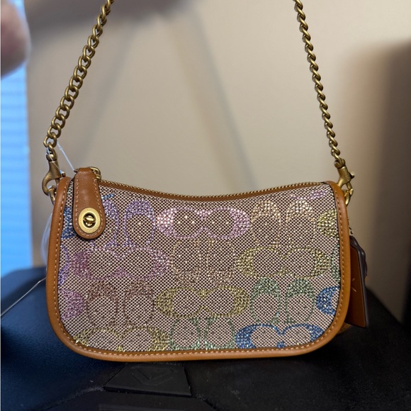 Coach Rainbow Candy Crystal Swinger Bag - Picture 3 of 8